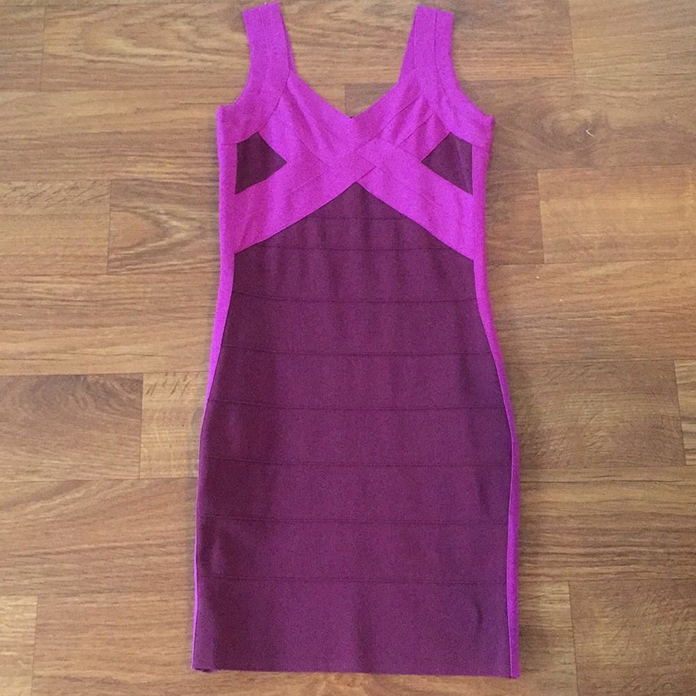 Express bodycon bandage dress.